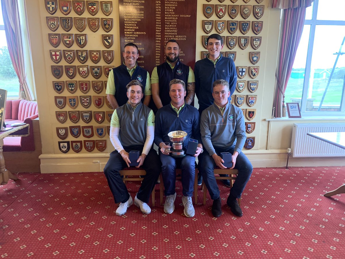 Great weekend in <a href="/Hunstanton_Golf/">Hunstanton Golf Club</a> in the <a href="/GraftonMorrish/">Grafton Morrish</a> winning the committee bowl. Thank you for our support from <a href="/OMGolfing/">OM Golfing Society</a> <a href="/omsociety/">OM Society</a> <a href="/petermillar/">Peter Millar</a>. Great effort team.