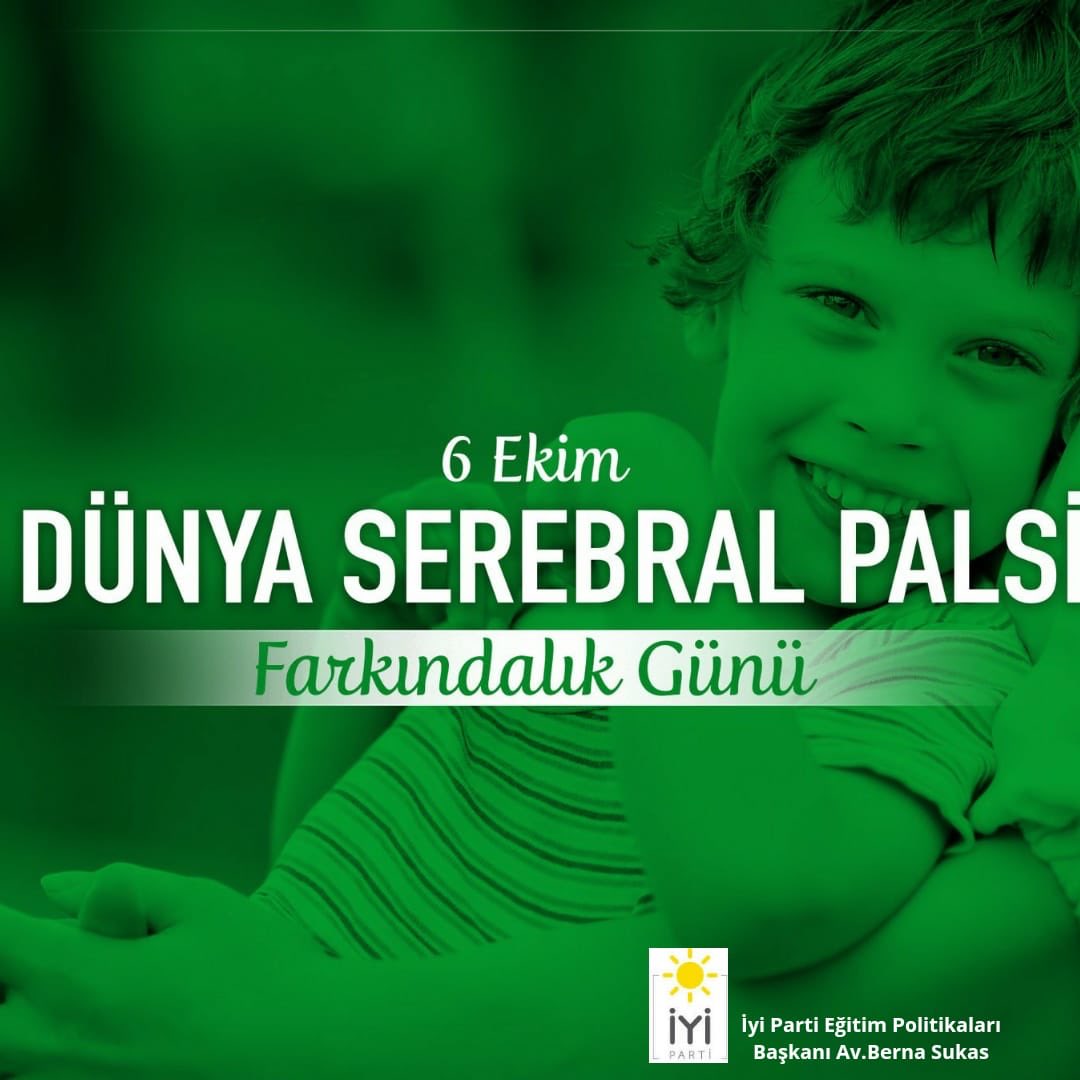 Serebral palsi eğlenmeye, öğrenmeye ve arkadaşlığa engel değildir.
Yeşil renk büyümeyi, yaşamı ve verimliliği simgeler. 🍀 Serebral Palsi’nin rengi olarak da bilinir.  #yesilifarket #serebralpalsiyifarket #serebralpalsi

.