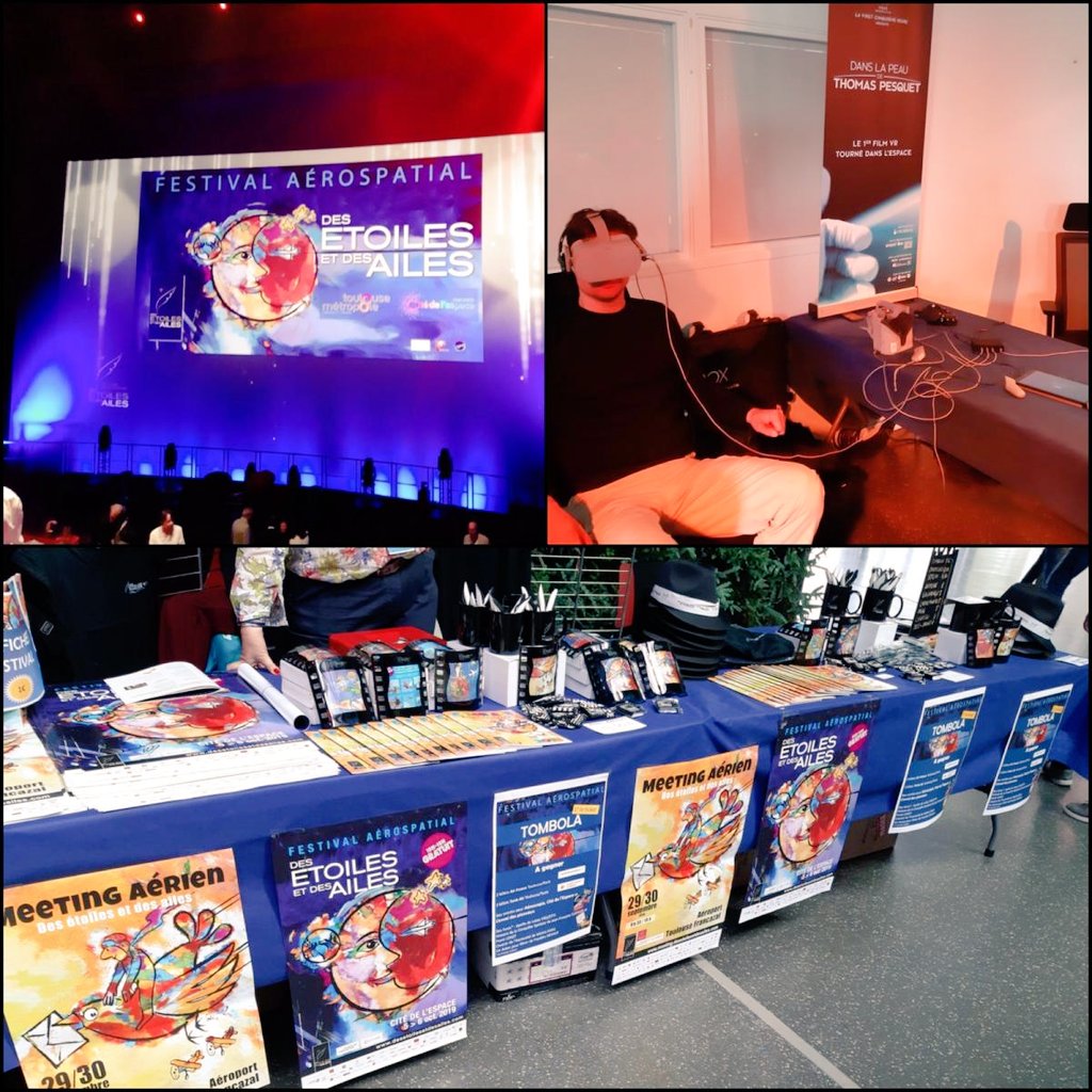 CiteEspace's tweet photo. ▶️Retour en images 📸sur cette très belle 8ème édition du Festival Des Étoiles et des Ailes ! 
RDV dans 2 ans pour la prochaine édition !✨
Merci à tous les visiteurs , les exposants et invités, tous les organisateurs et les bénévoles ! https://t.co/NZvpCTHOTT
