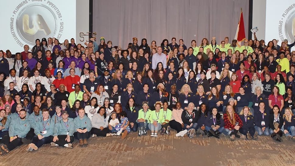 Bernadette_SD's tweet image. Justice Ruth Bader Ginsburg said it best “Women in the trade are here to stay!” #twbn2019 #itisourtime