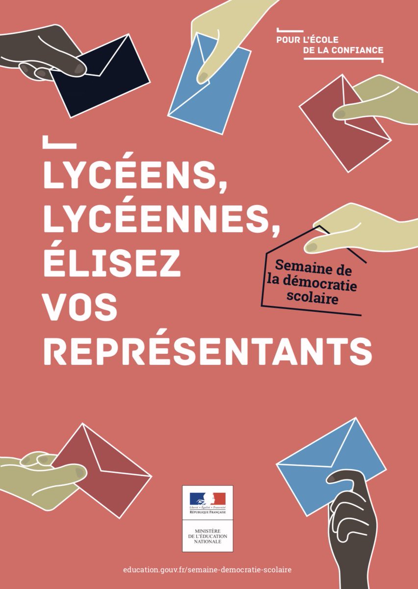 Démocratie scolaire et engagement tweet media
