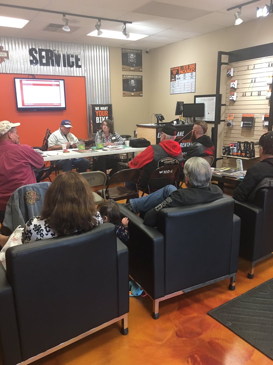 WoodstockHarley's tweet photo. Our HOG Chapter is planning some great stuff!
Including a trip to the International Motorcycle Show in December!
Contact us for more information
#internationalmotorcycleshow #hogchapter #woodstockhog #woodstockhogchapter #woodstockharley https://t.co/klnUAYZu3u
