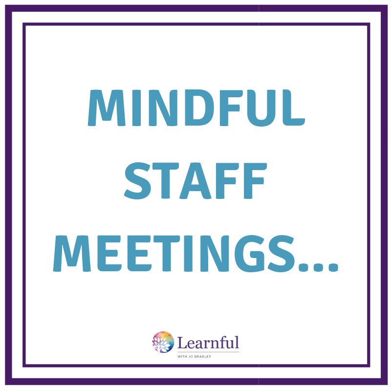 Give teaching staff an opportunity to ‘pause’ in their day with a few minutes of mindful awareness. Here’s my free #mindfulness audio to play just before your staff meeting. bit.ly/2VjfjpH #WorldMentalHealthDay  #mindfulteachers #teacherwellbeing #teachermentalhealth