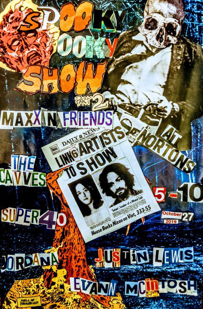 OCT 27TH
NORTONS
LETS GET SPOOKY