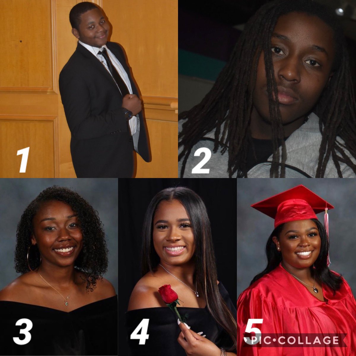 Meet our NSBE Jr. Officers! In order:
1. President (Senior, Sahij Turner) *First male president!*
2. Vice President (Junior, Akinyele Adebamgbe)
3. Secretary (Senior, Yazmyn Stewart)
4. Treasurer (Senior, Kennedy McColley)
5. Social Media Rep (Senior, Jayla Tavares)