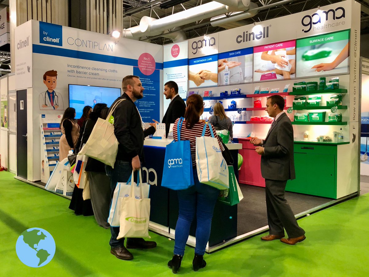 Clinell's tweet photo. Great networking in the first day of @pharmacyshow ! We look forward to meeting more of you tomorrow @GamaHealthcare , stand PE52 where our team will talk you through #ContinenceCare #Clinell #Contiplan #pharmacyunited https://t.co/0a0E1G5NXv