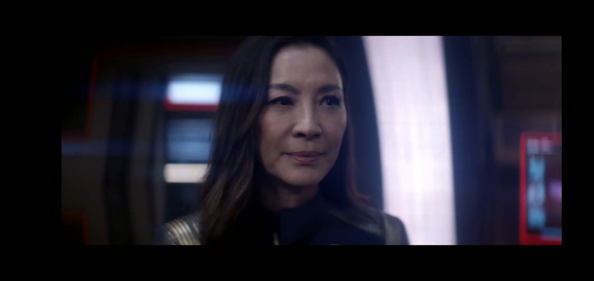 Treksphere's tweet photo. From Emperor to Refugee to Captain to Section 31 agent to Admiral
Star Trek: Discovery S3 trailer dropped a major hint...
Nb: look at the shoulders and badge...
#StarTrek #StarTrekDiscovery #DiscoveryS3 https://t.co/utBHM5T1Cl