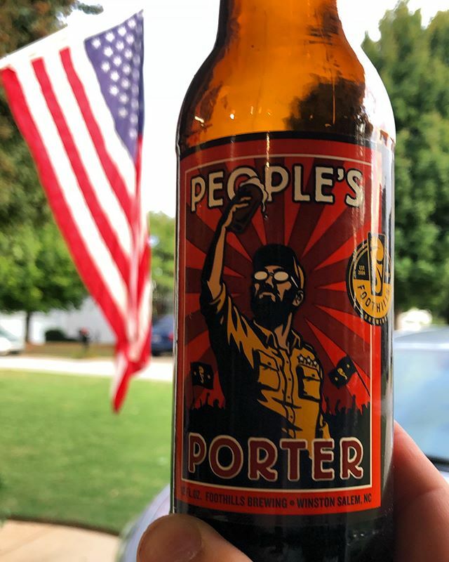 Diablo0's tweet photo. Nice cool day working in the yard, enjoying a cold one. #beerhuntingseason @lowesfoods @foothillsbrewing https://t.co/uEJPQCl0FZ https://t.co/09oWLoo4s1