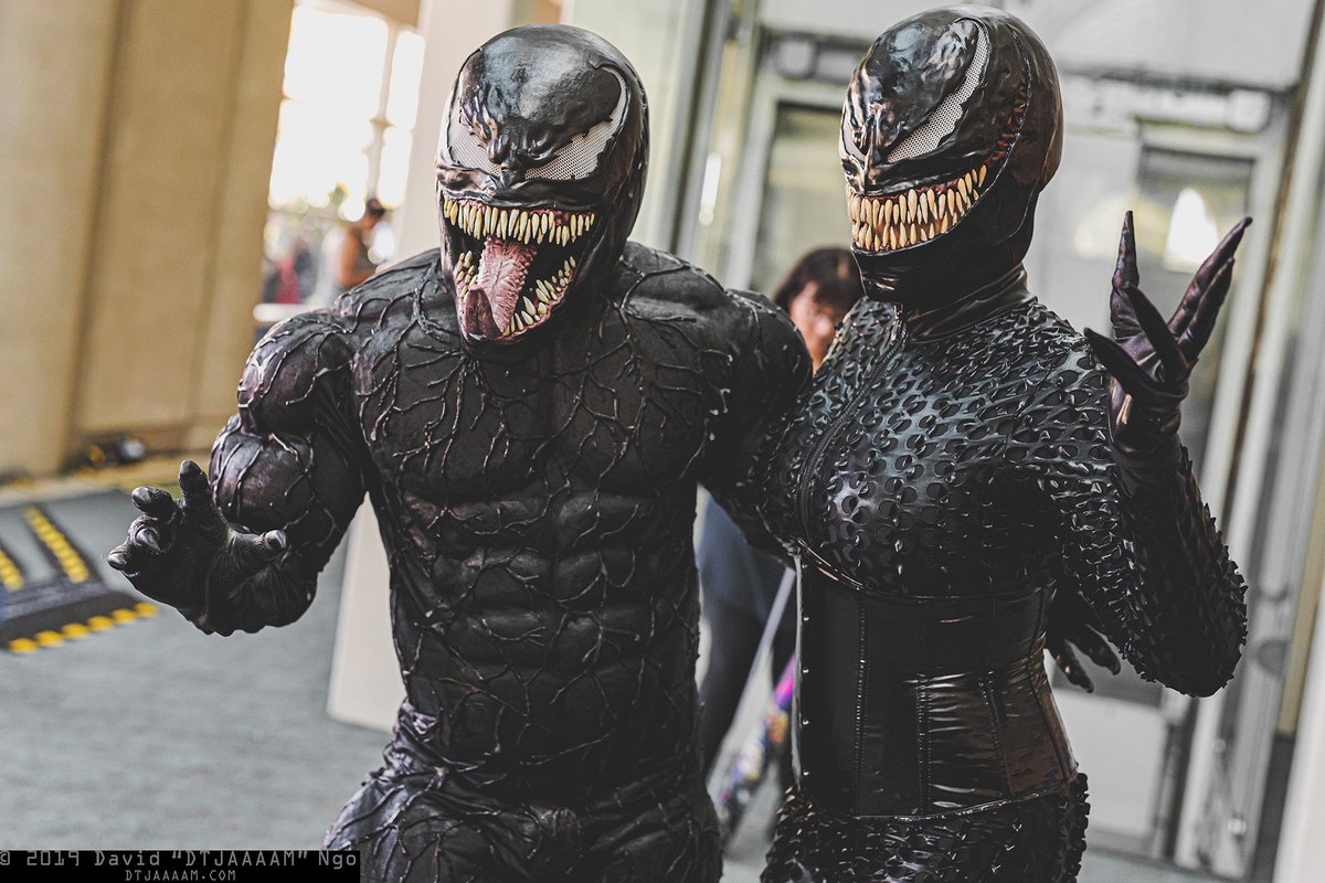 excel Feed on World Record Guinness Book DTJAAAAM on Twitter: "Venom and She-Venom! #cosplay #sdcc #sdcc2019  #comiccon #comiccon2019 #sandiegocomiccon https://t.co/sBfN3AD8S0" / Twitter