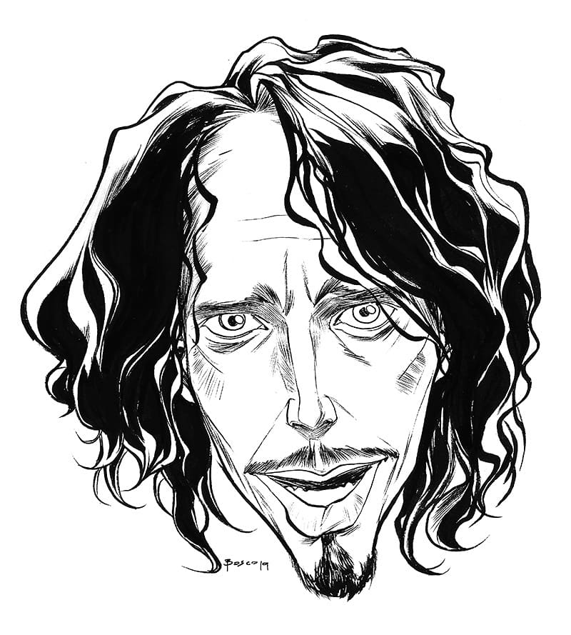 Drawing Chris Cornell  YouTube