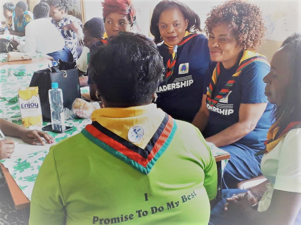 GirlGuidesMw's tweet photo. Training of School authorities, Guide Leaders, Mothergroup members in CR, GBV, alcohol, drug and substance abuse prevention and creating linkages with the community police, social warfare &amp; child protection workers under the 5 year FORUT-Norway funded project 
#FORUT- Norway
#ADD https://t.co/JH4LoAWEVK