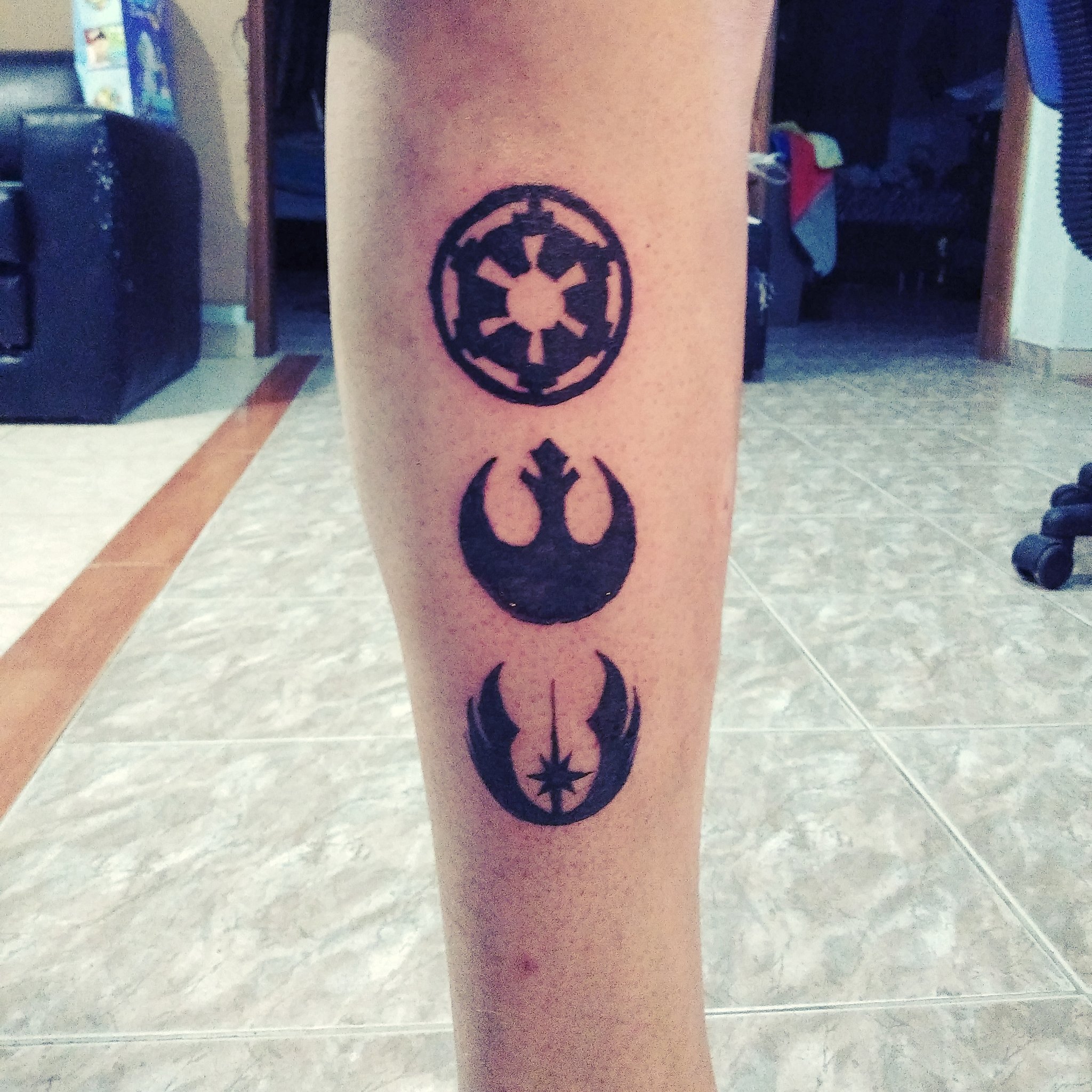 Asgars Fight Club on Twitter Star Wars Tattoo tatuaje tattoo  starwars jedi empire rebels starwarstattoo blackink inktober ink  httpstcoHPGVNklYjX  Twitter