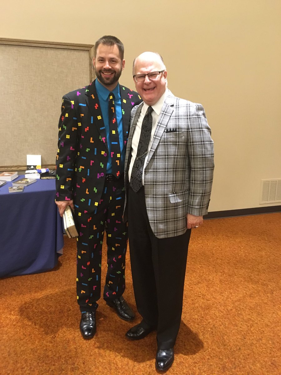 brtim's tweet image. ⁦@DrJohnNHamblin⁩ loved my suit!