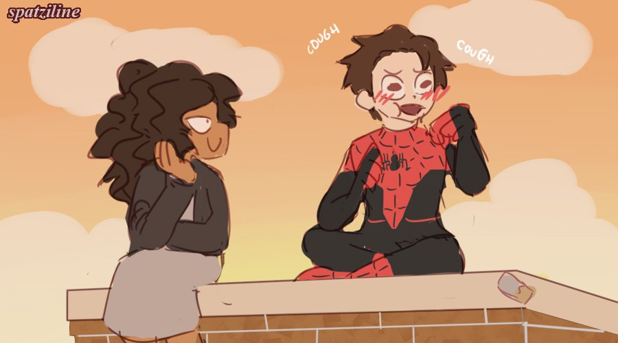 Did it hurt? BASED ON THIS: https://t.co/svswgBM39P #SpiderMan #spideychelle 