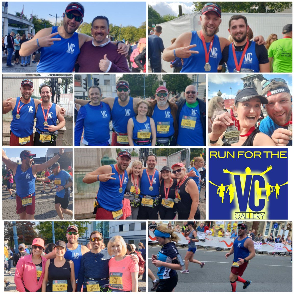WOW! What a day at Cardiff Half Marathon A massive shout out to The VC Gallery Team ✌and my wife Suzanne Williams for a PB.
Cardiff you were Awesome, Thankyou 👏 🏴󠁧󠁢󠁷󠁬󠁳󠁿
#Vcgallery #Veterans #CommunityEngagement #Dontstrugglejusttalk