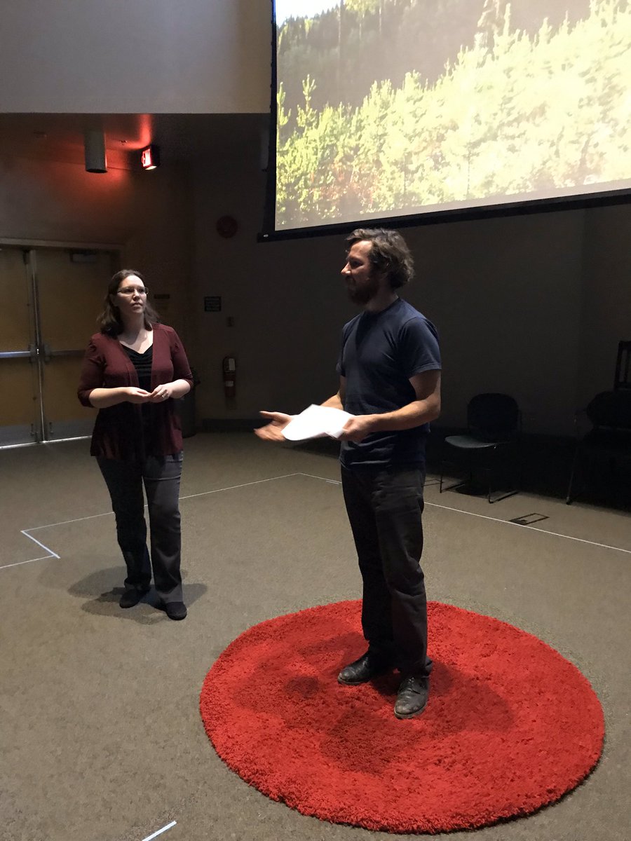 This is me practicing for my <a href="/TEDxUNBC/">TEDxUNBC</a> last week about #tremblingaspen. The big day was yesterday.  It was an amazing experience and humbled by all the other great talks I got to share the stage with. Big thanks to the curators. Will post the video as soon as it’s ready.