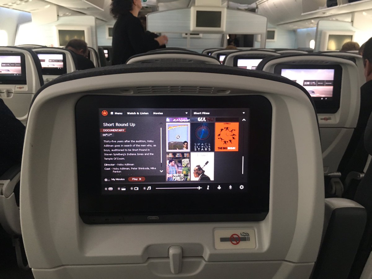 shortroundup's tweet photo. Now playing on @aircanada! https://t.co/p5KTumxGkF