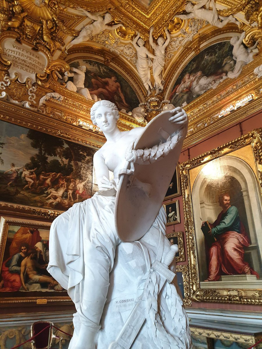 La Vittoria 
Vincenzo Consani 
1859
Sala di Giove
#GalleriaPalatina #PalazzoPitti
#Firenze