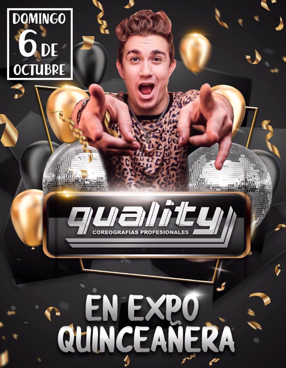 _rusovlogs's tweet photo. Ya estamos en @expoquinceanera con @qualitydance no faltes, te estaremos esperando 🥳 https://t.co/zJVBCU5HDS