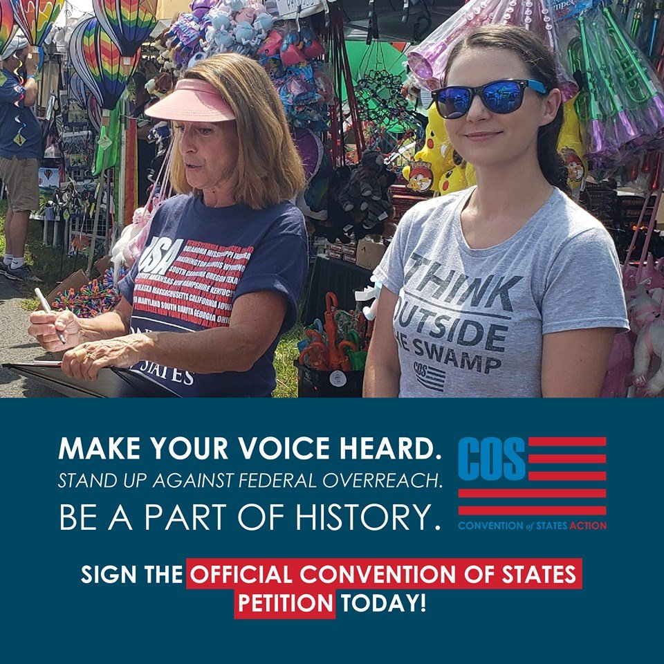 15 states are already on board w/the #COSProject #COS strategy, & just last week #OH & #WI put #DC on notice by advancing #ArticleV legislation to propose #TermLimits, #FedGov #FiscalRestraints, & sz! 
youtu.be/idOqAco3suk
Get involved/sign the petition cosaction.com