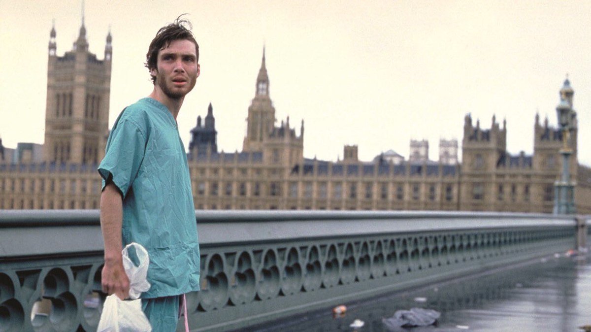 “Jim -

With endless love, we left you sleeping. Now we’re sleeping with you.

Don’t wake up.”

28 Days Later (2002)