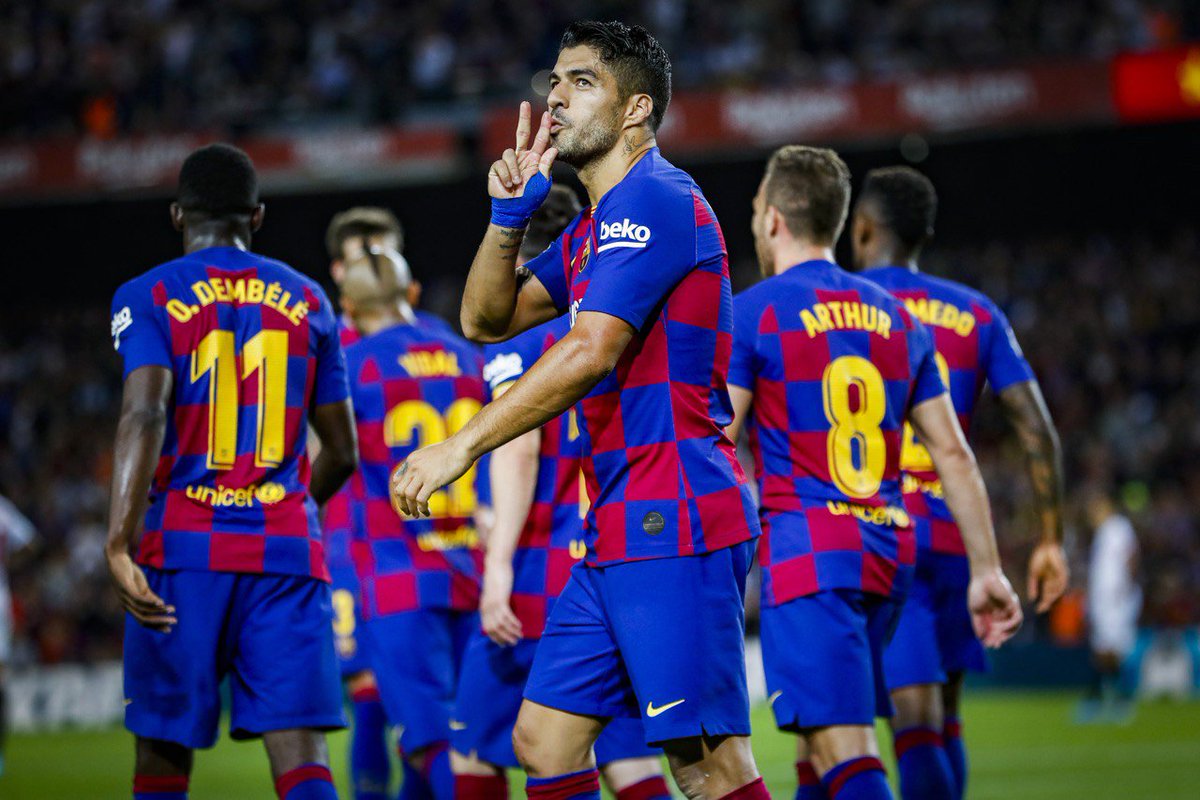 FCBarcelona_es's tweet photo. 👥 Hoy somos 81.331 espectadores en el Camp Nou. ¡Gracias, afición! 👏🔵🔴 #ForçaBarça ⚽ #BarçaSevilla https://t.co/bEuCgj0CAl