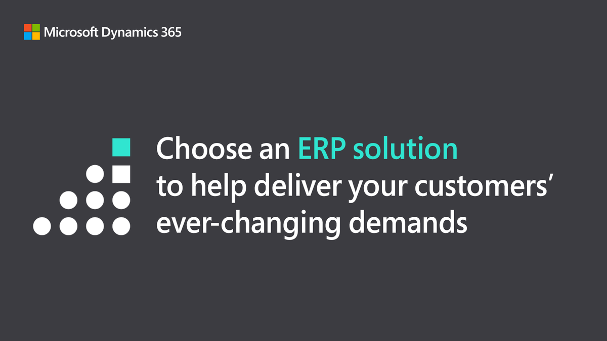 MSFTDynamics365's tweet photo. Discover 10 reasons why #MSDyn365Retail will help you tackle the challenges being faced by retailers today: https://t.co/J0wCUndvf6 https://t.co/SdMUEZpEYX