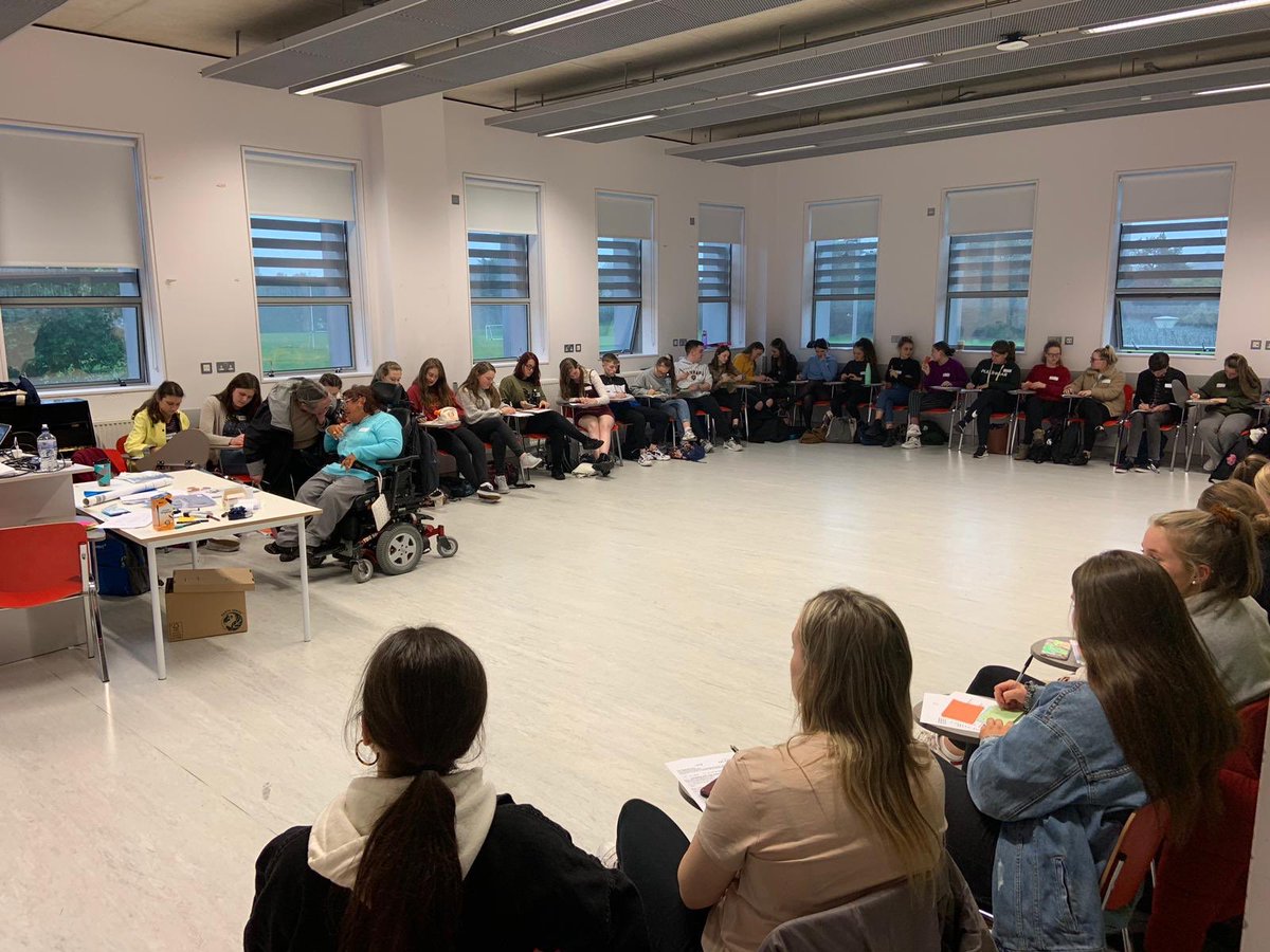 aislingfagan_'s tweet photo. Over 550 first year @DublinCityUni students completed Smart Consent workshops this week! 23 workshops over 2 campuses across four days could not have been possible without the incredible work from the consent team; @sineadmcgrath6, @ruth_lynam & @Katie__Fay ie. the dream team! 💛 https://t.co/PGJaUgZhyd