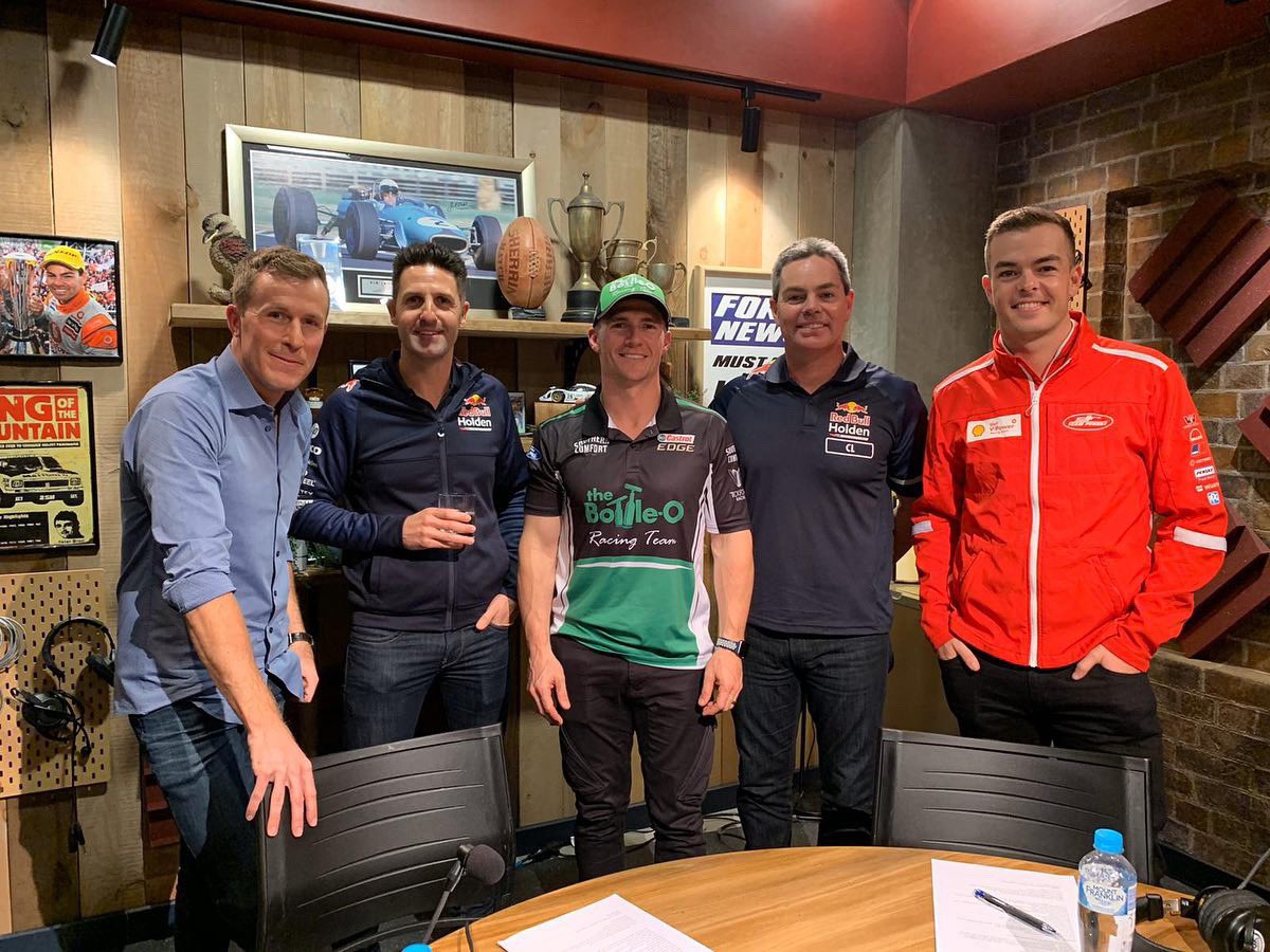 LeeHoldsworth's tweet photo. Tune in to the first televised episode of βThe Loud Pedalβ 6.30pm tonight on #bathurstchannel (Ch506)! Some of the big guns joining us, @craiglowndes888 @smclaughlin93 @jamiewhincup & of course the one and only @stubbs_chris . Itβs gonna be HUGE and piss funny π€£ @fox_motorsport https://t.co/YSvCU7vu5i