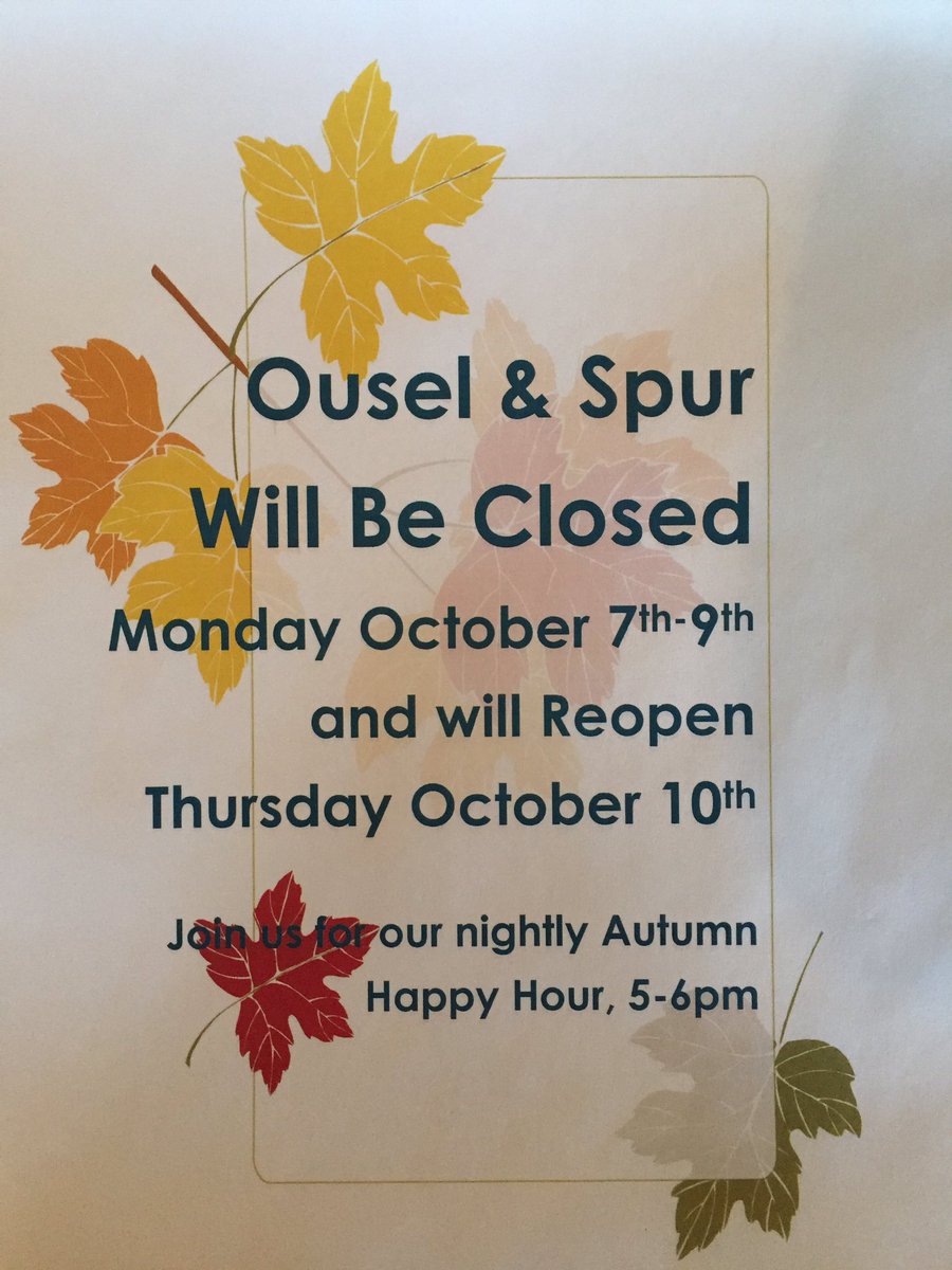 Ousel & Spur Pizza tweet media