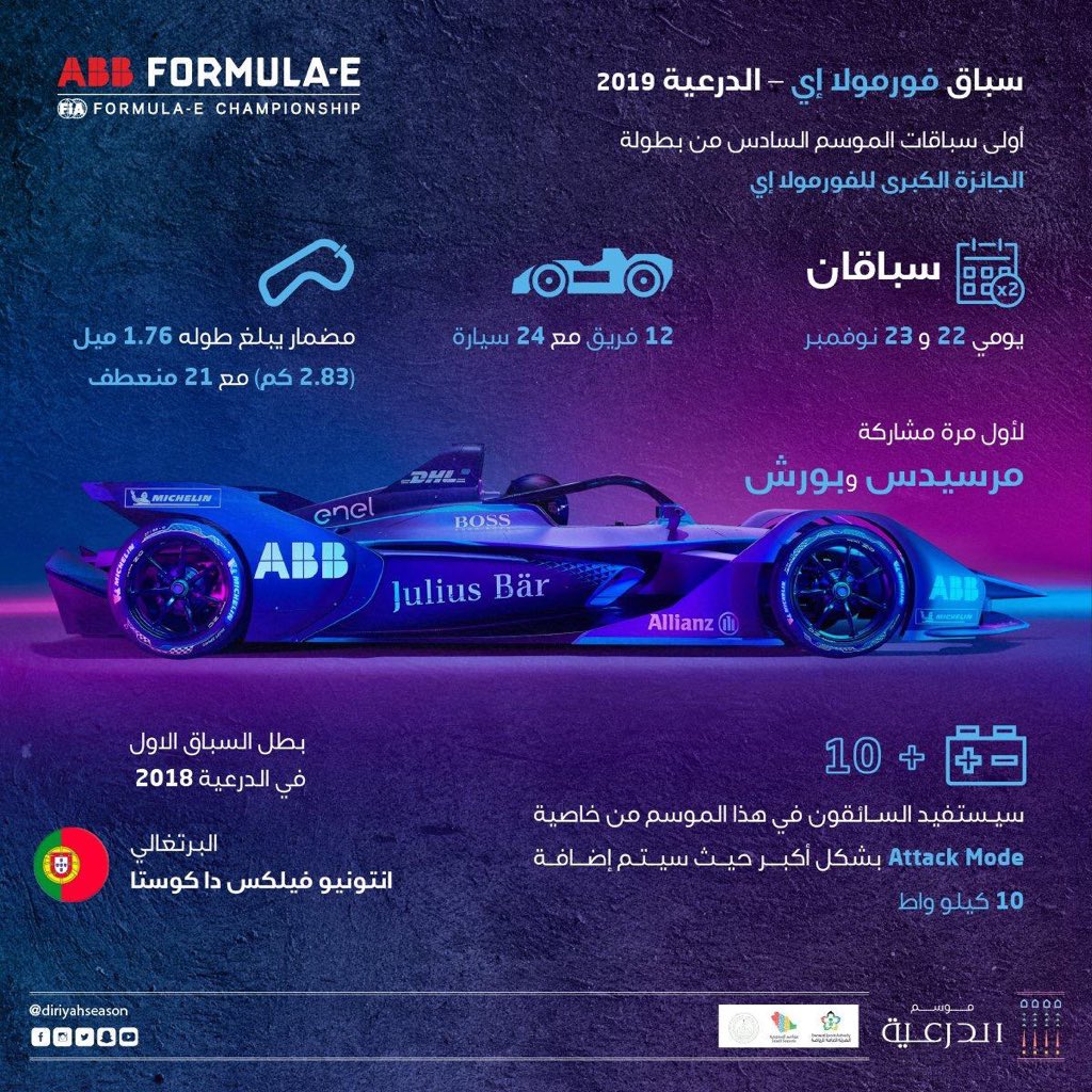 Riyadh00Events's tweet photo. فعاليات #موسم_الدرعية 
22 نوفمبر حتى 21 ديسمبر
 
1️⃣فورمولا إي الدرعيّة
2️⃣نزال الدرعية التاريخي
4️⃣كأس الدرعيّة للتنس
4️⃣مهرجان الدرعية للفروسية

أيضا في موسم الدرعية راح يكون هناك الفعاليات الموسيقية والترفيهية وكذلك استضافة أبرز المطاعم والماركات العالمية
https://t.co/sEz6uX4vqV https://t.co/39fHpnMZtN