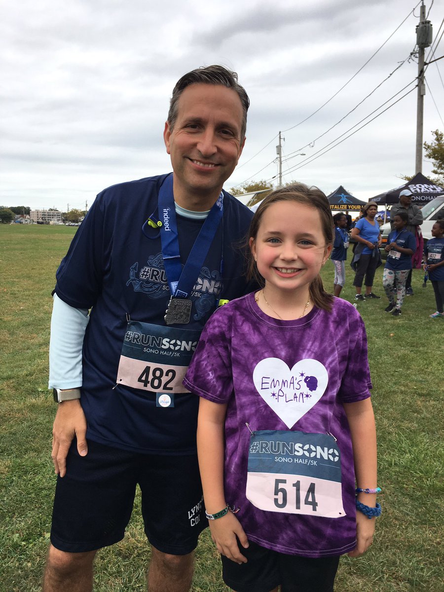 senatorduff's tweet photo. My buddy David Pare and I had a great run today at the SoNo Half Marathon & 5K. We both posted good times and I won my age category. Great to see so many friends running and a part of the fun! #RunSoNo https://t.co/V0VPKAc7pU
