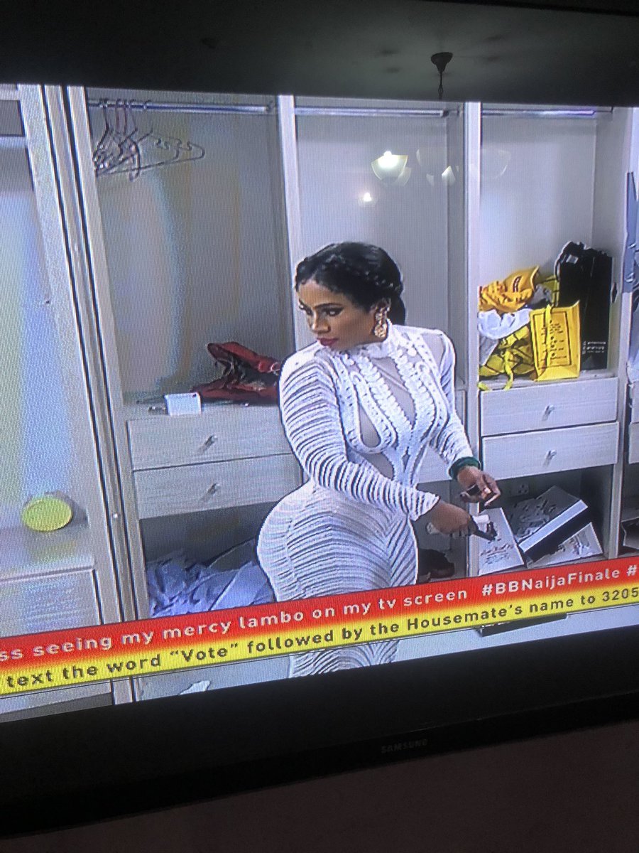 It's Lambo night... Queen Of High lights...

The winner is #MERCY 
#Lambo
#Braless 

#BBNAJIA
#Happy99DaysMercy