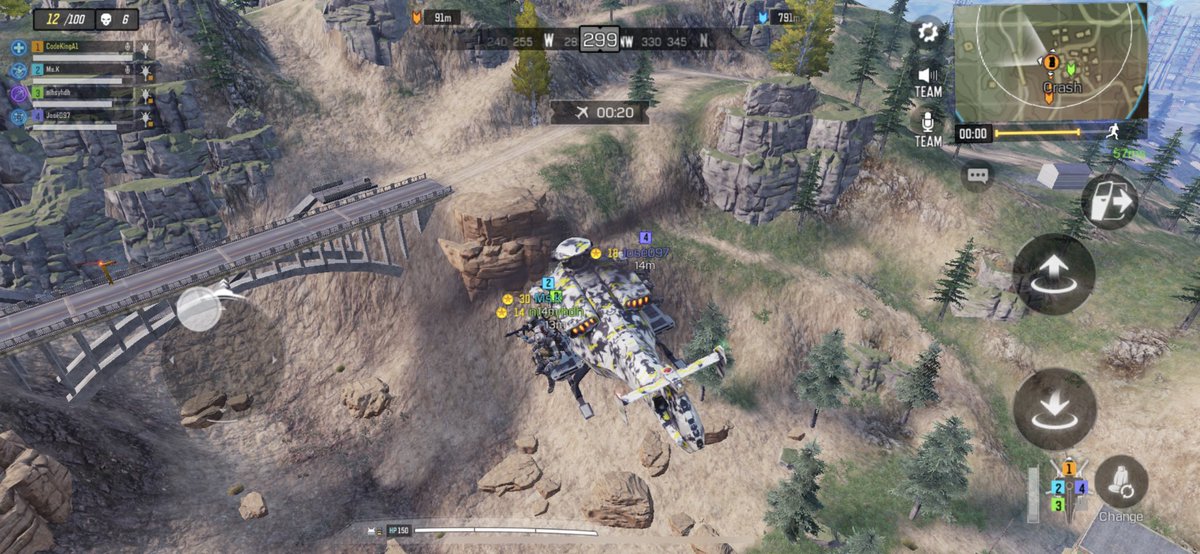 KingA1Savage's tweet photo. I love the COD battle Royale Helicopter .. lmao OP with the squad .. @CallofDuty #codmobile #CoDMobile #callofdutymobile #callofduty #mobileplayer #CodeKingA1 https://t.co/D5kg6tXh6g