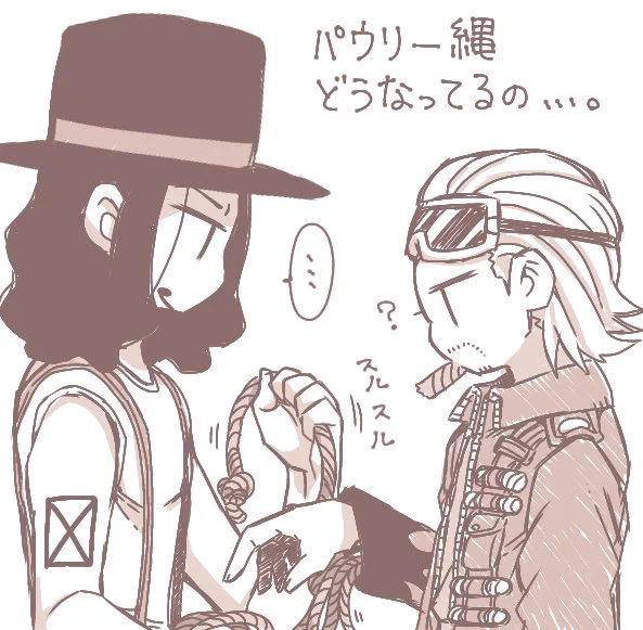 とうとう描いてしまった…
ルチパウ風? 