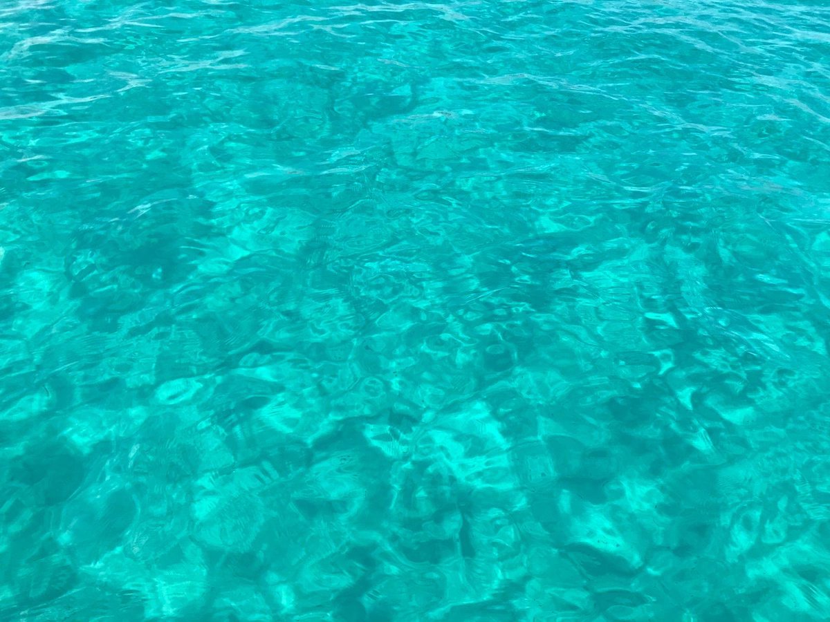SugarLesswithC's tweet image. Ibiza water. No editing it’s that color!!