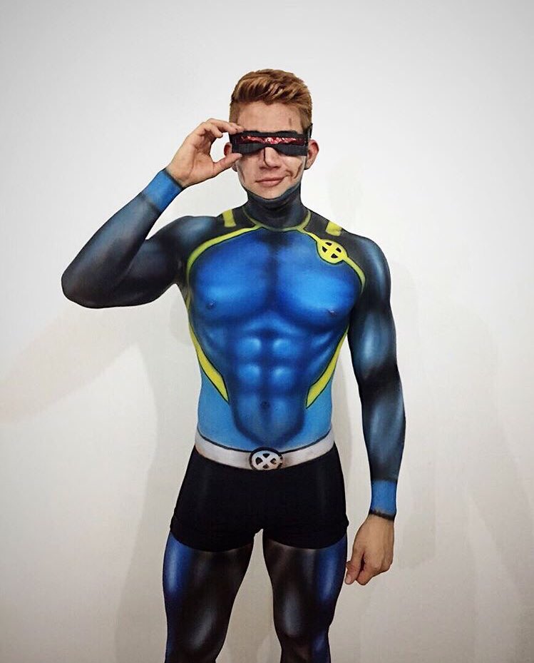 bestmarkandrews's tweet photo. Minha fantasia está pronta. #Halloween #XMen https://t.co/8yEBWfVXWf