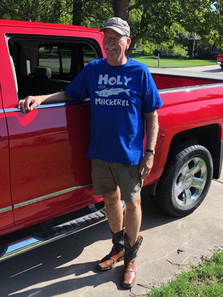 layne_winters's tweet photo. okay look how cute my grandpa is in his new birthday shirt I’m crying https://t.co/8v6HiUV7Kv