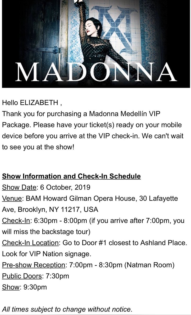 madgefan1189's tweet photo. Tonight is the night!!! #queen #madamex #vipbitches https://t.co/xuB9nyw0Y0