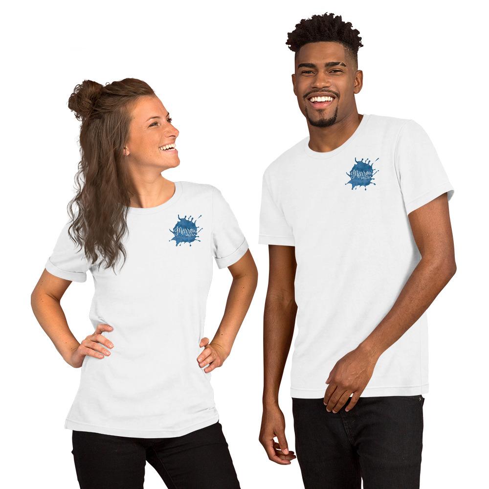 MarrowMerch's tweet photo. Marrow Media Splash Short-Sleeve Unisex T-Shirt 
$30.00
➤ https://t.co/CXl2FC5bMK https://t.co/2Jlc6kvPbx