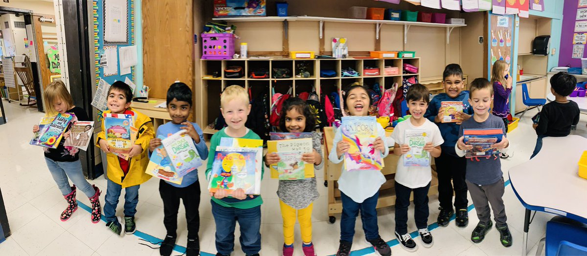 We got our first scholastic book order! Look at those excited faces!!! Let’s get reading kindergarten! <a href="/CenterGroveES/">Center Grove</a> <a href="/Scholastic/">Scholastic</a> @ScholasticTeach
