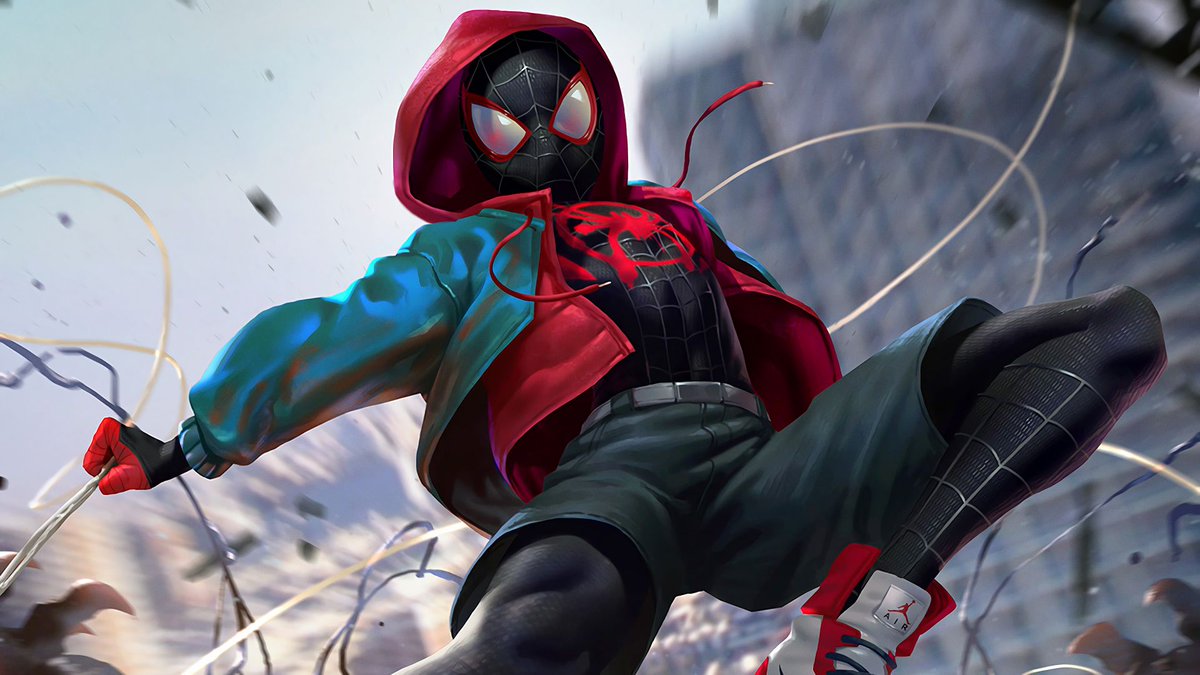 #SpiderManIntotheSpiderVerse
#Человекпаукчерезвселенные
«Enter a universe where more than one wears the mask»