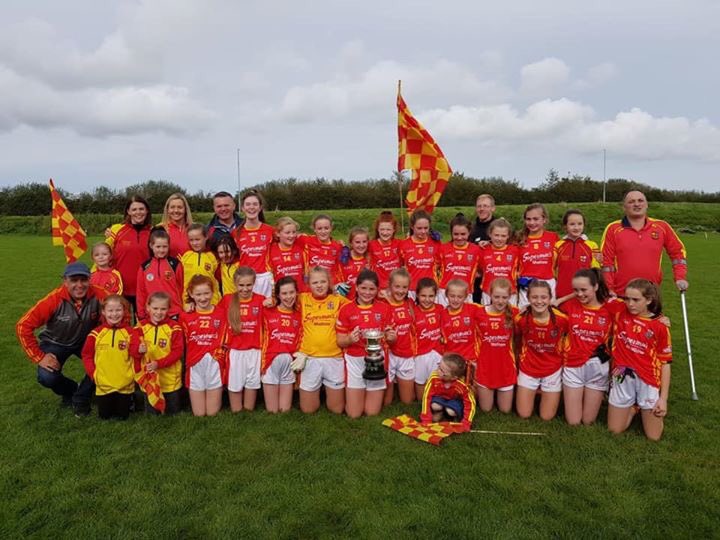 Mallow U12 Ladies Football Cork County A Champions #mallowlgfc #corkcoutychampions #winners #ladiesfootball