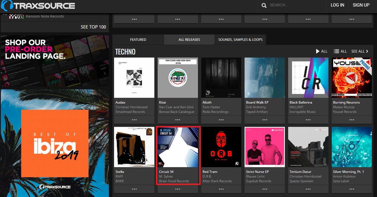 SepSpecies's tweet image. How about the @traxsource techno banner today? Check out my new EP, Circuit 34, on all music-buying platforms and tell me what you think. Thanks #BrainFoodRecords! 🖤 
@NORdjs #womenoftechno #nordjs #techno