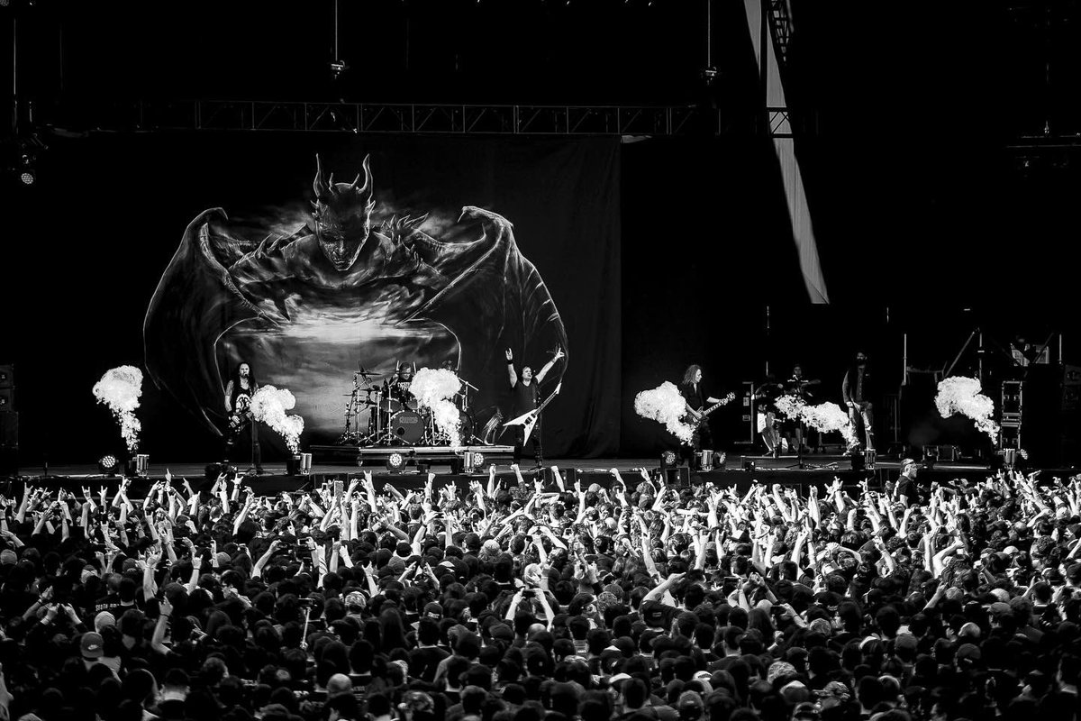 Lo que viene es #Anthrax y #Slayer 🤘🏾 #SGL2019 #SoldOut 🔥
Fotos por Rosrigo Navarro.