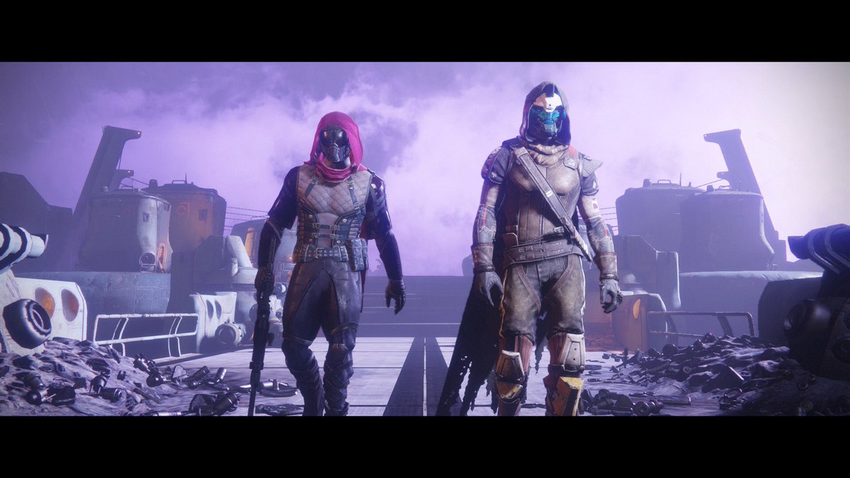 MightOfATitan's tweet photo. My hunter and Cayde , let’s go get that Ramen ~ https://t.co/lXwfUMR3Im