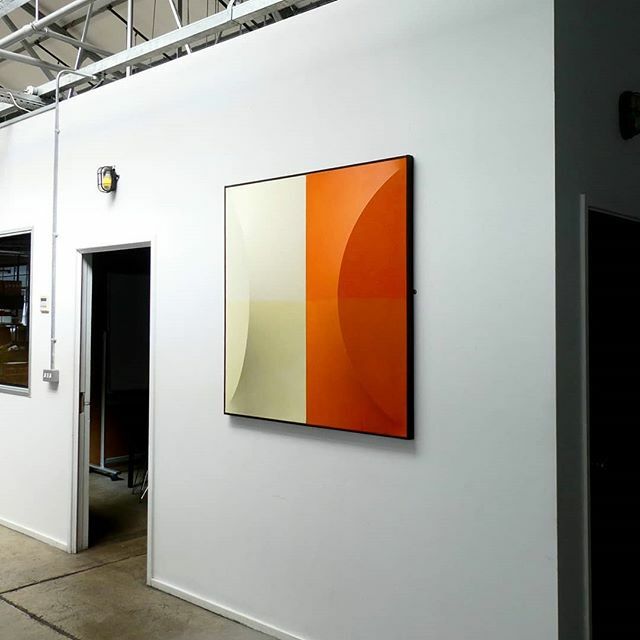 No. 1-1 Orange &amp; Beige is the second work on show with @theauctioncollective this week at Candid Arts, Islington. You can view the show from Wednesday and join in with the auction on Saturday 12 October. ⁠ ift.tt/31TDjCi