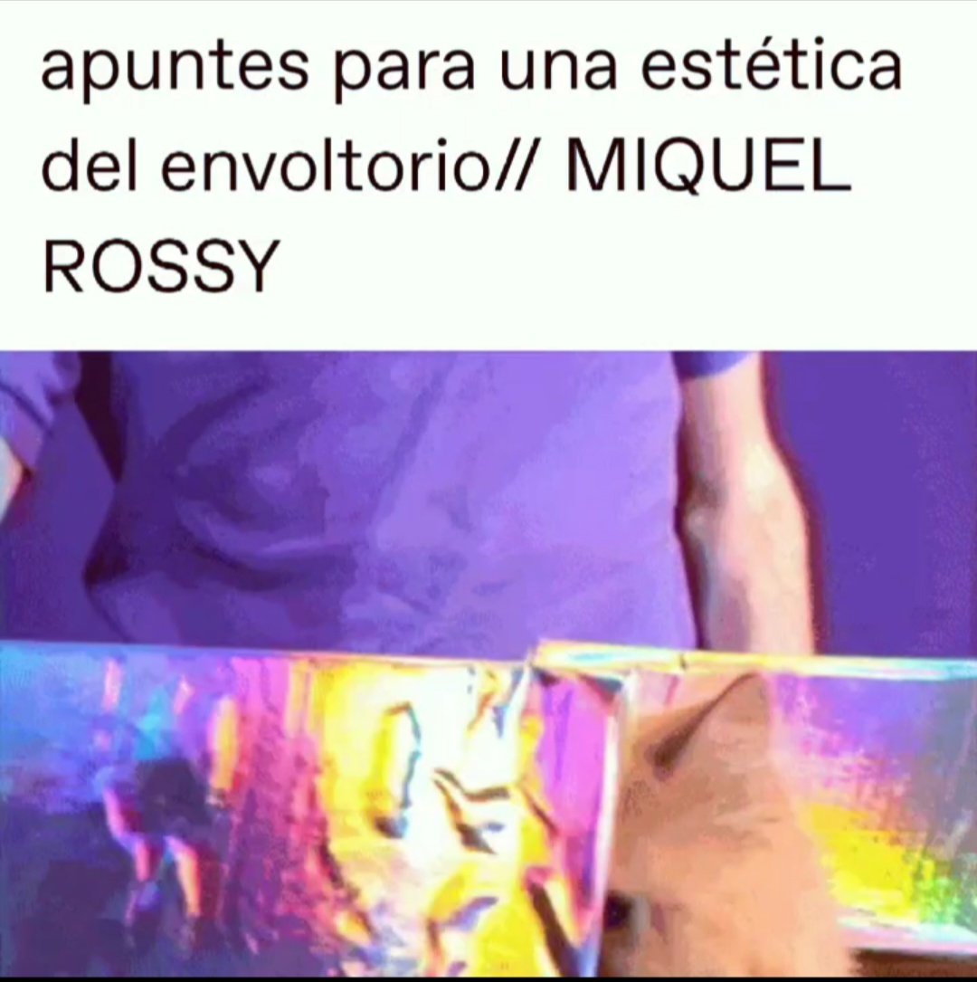 PoetrySpamRev_'s tweet photo. Un dia, mentre viatjava precàriament x sudamèrica, #MiquelRossy ens va escriure uns whatsapps amb el que semblava una mena d'assaig x a la revista. Deixem ací còpia d'aquell miracle literari sobre l'estètica de l'embolicador

 #ArticleSpam #PrimerSpam #portbouband #estética https://t.co/zra1Gi1HIa