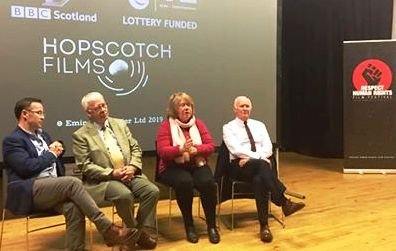 Torture. It happened here to the "Hooded Men" and many others who were "waterboarded". Stephen Bennett's film "Eminent Monsters" lifts the lid on the links. PFC's Anne Cadwallader chaired a post-screening Q&amp;A <a href="/Respectfilmfest/">Respect Film Fest</a>