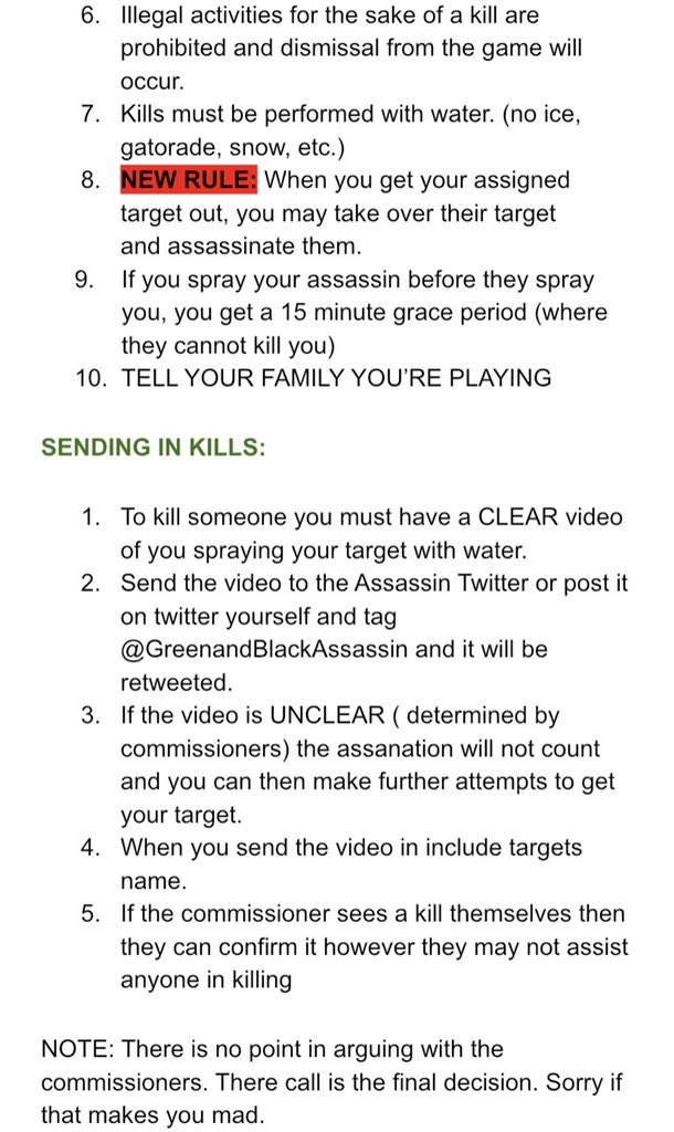 Green and Black Assassin tweet media